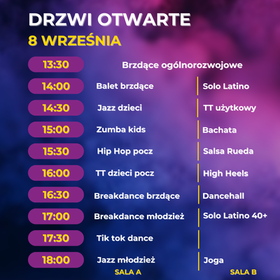 DRZWI OTWARTE W FABRYCE TAŃCA W OSIELSKU! 🎉